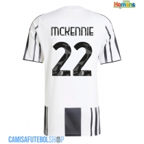 Camisa de time de futebol Juventus Weston McKennie #22 Replicas 1º Equipamento 2025-26 Manga Curta